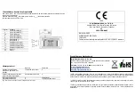 Preview for 2 page of Teknim TFM-1430 Installation & Operation Manual