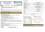 Preview for 4 page of Teknim TFS-1192R Installation Manual