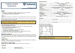 Preview for 3 page of Teknim TFS-1193R Installation Manual