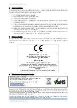 Preview for 10 page of Teknim TWM-1886 Installation & User Manual