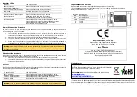 Preview for 2 page of Teknim TWM-1887 Installation & User Manual