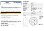 Preview for 1 page of Teknim TWS-1815 Installation & User Manual