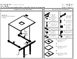 Предварительный просмотр 2 страницы Teknion Beginning Work Table Installation Manual