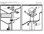 Preview for 9 page of Teknion Navigate Ceiling Feed HNBECF Installation Manuals