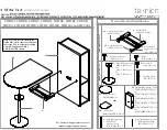 Preview for 2 page of Teknion Sidewise  SWCRA Installation Manuals