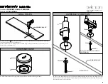 Preview for 2 page of Teknion YMSTR Installation Manual