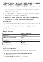 Preview for 2 page of TEKNIX BIM20DBL Instruction Manual