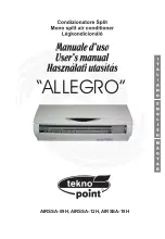 Preview for 1 page of Tekno Point ALLEGRO AIRSSA-09H User Manual