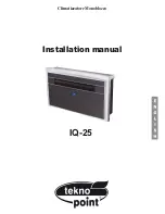 Tekno Point IQ-25 Installation Manual preview