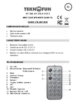 Preview for 4 page of Teknofun 811 272 User Manual