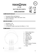 Preview for 4 page of Teknofun 811 281 User Manual