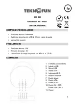 Preview for 7 page of Teknofun 811 281 User Manual