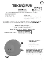 Teknofun 811 302 Instruction Sheet preview