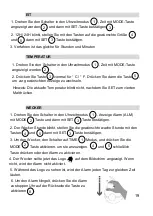 Предварительный просмотр 19 страницы Teknofun 811 354 User Manual