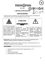 Предварительный просмотр 9 страницы Teknofun 811 370 User Manual