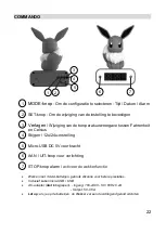 Предварительный просмотр 22 страницы Teknofun 811 370 User Manual