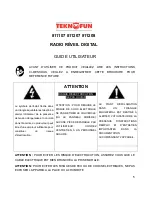 Preview for 5 page of Teknofun 811107 User Manual