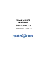 Preview for 1 page of Teknofun 811184 Manual