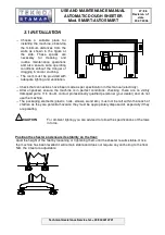 Preview for 47 page of TeknoStamap AUTO SMART Use And Maintenance Manual