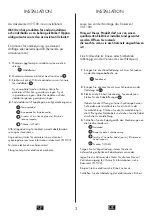 Preview for 3 page of Teknoware Smooth TWTA851WK Installation Manual