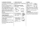 Предварительный просмотр 2 страницы teko Astra-4511 User Manual