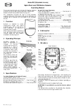 Preview for 1 page of teko Astra-516 Operating Manual