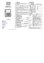 Предварительный просмотр 1 страницы teko Astra-8131 User Manual