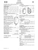 teko Astra-942 Operation Manual preview