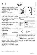 teko Astra-KTM-S User Manual preview