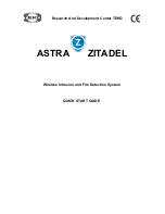 Preview for 1 page of teko ASTRA ZITADEL Quick Start Manual