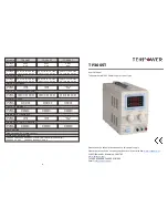 TekPower tp3005t User Manual preview