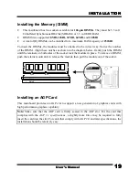 Preview for 19 page of Tekram Technology P6E40-A4 User Manual