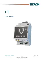 Предварительный просмотр 1 страницы Tekron ITR User Manual