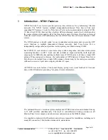 Preview for 3 page of Tekron NTS 01 User Manual