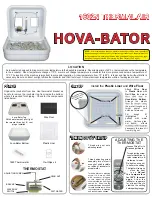 Teksupply HOVA-BATOR 1602N THERMAL AIR Quick Start Manual preview