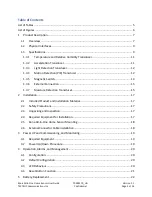 Preview for 3 page of TEKTELIC Communications Kona All-in-One Home Sensor User Manual