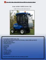 Предварительный просмотр 19 страницы Tektite New Holland 6035 Installation Manual