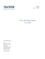 Preview for 1 page of TekTone NC404TS Tek-CARE User Manual