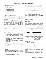 Preview for 5 page of TekTone Tek-SELECT II SM401 Operation, Installation And Service Manual