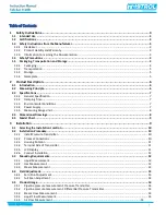 Preview for 3 page of TEKTROL TEK-B AR 3120B Instruction Manual