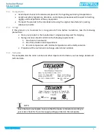 Preview for 7 page of TEKTROL TEK-B AR 3120B Instruction Manual