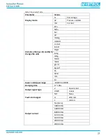 Preview for 28 page of TEKTROL TEK-B AR 3120B Instruction Manual