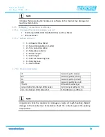 Preview for 7 page of TEKTROL TEK-C LAMP 1200A-100H Instruction Manual