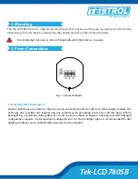 Preview for 3 page of TEKTROL Tek-LCD 7805B Quick Start Manual