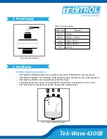 Preview for 5 page of TEKTROL TEK-WAVE 4300B Quick Start Manual