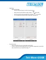 Preview for 9 page of TEKTROL TEK-WAVE 4300B Quick Start Manual