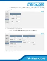 Preview for 15 page of TEKTROL TEK-WAVE 4300B Quick Start Manual