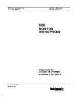 Preview for 3 page of Tektronix 070-2305-00 Instruction Manual