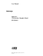 Preview for 1 page of Tektronix 070-9180-01 User Manual