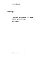 Tektronix 071-0130-00 User Manual preview